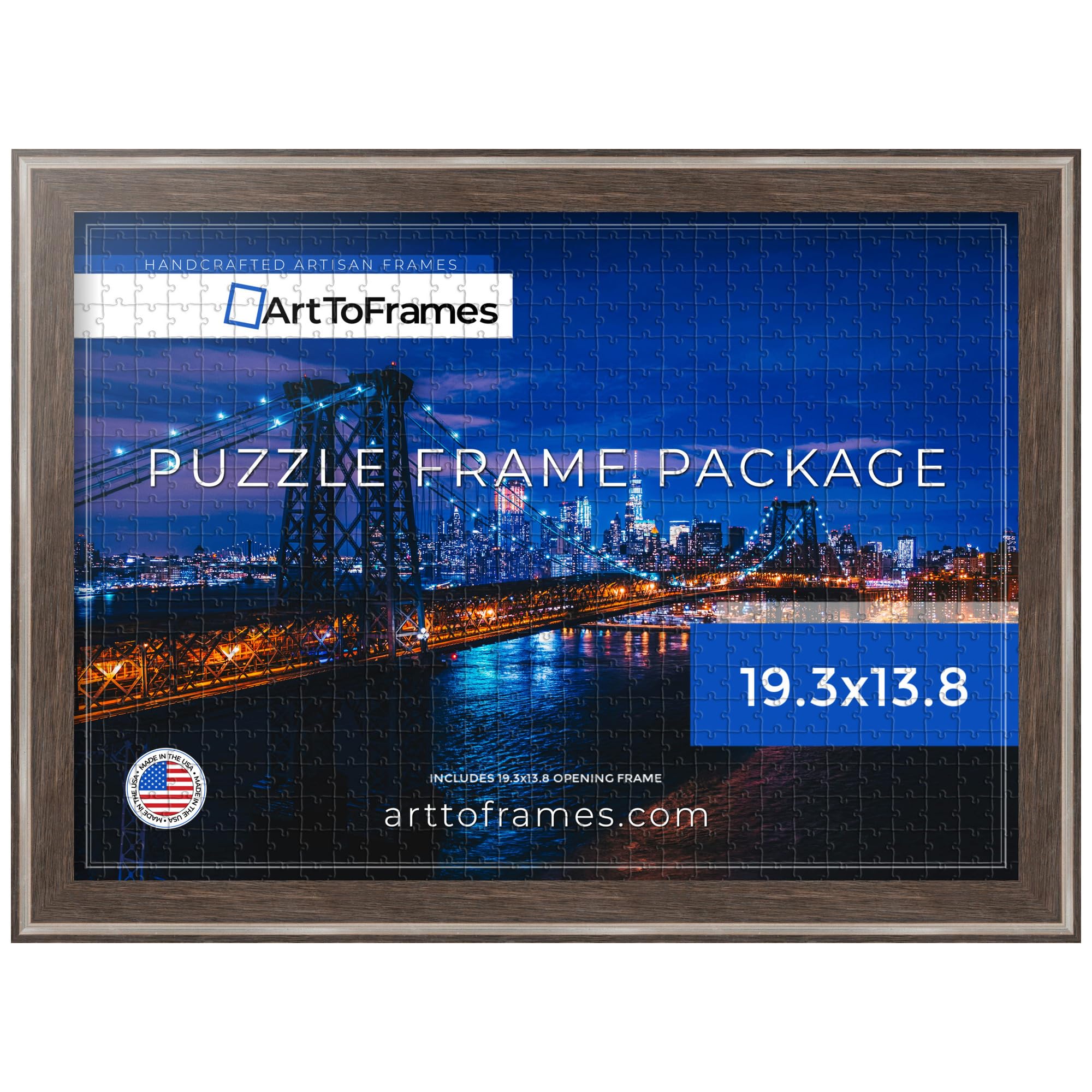 Amazon.com - ArtToFrames 19.3x13.8 INCH/49x35 CM Gray Frame for